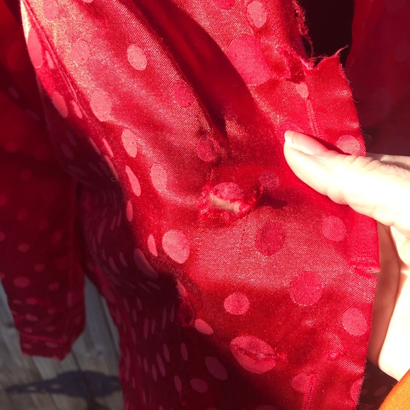 Red small Kathryn button up - Picture 5 of 15